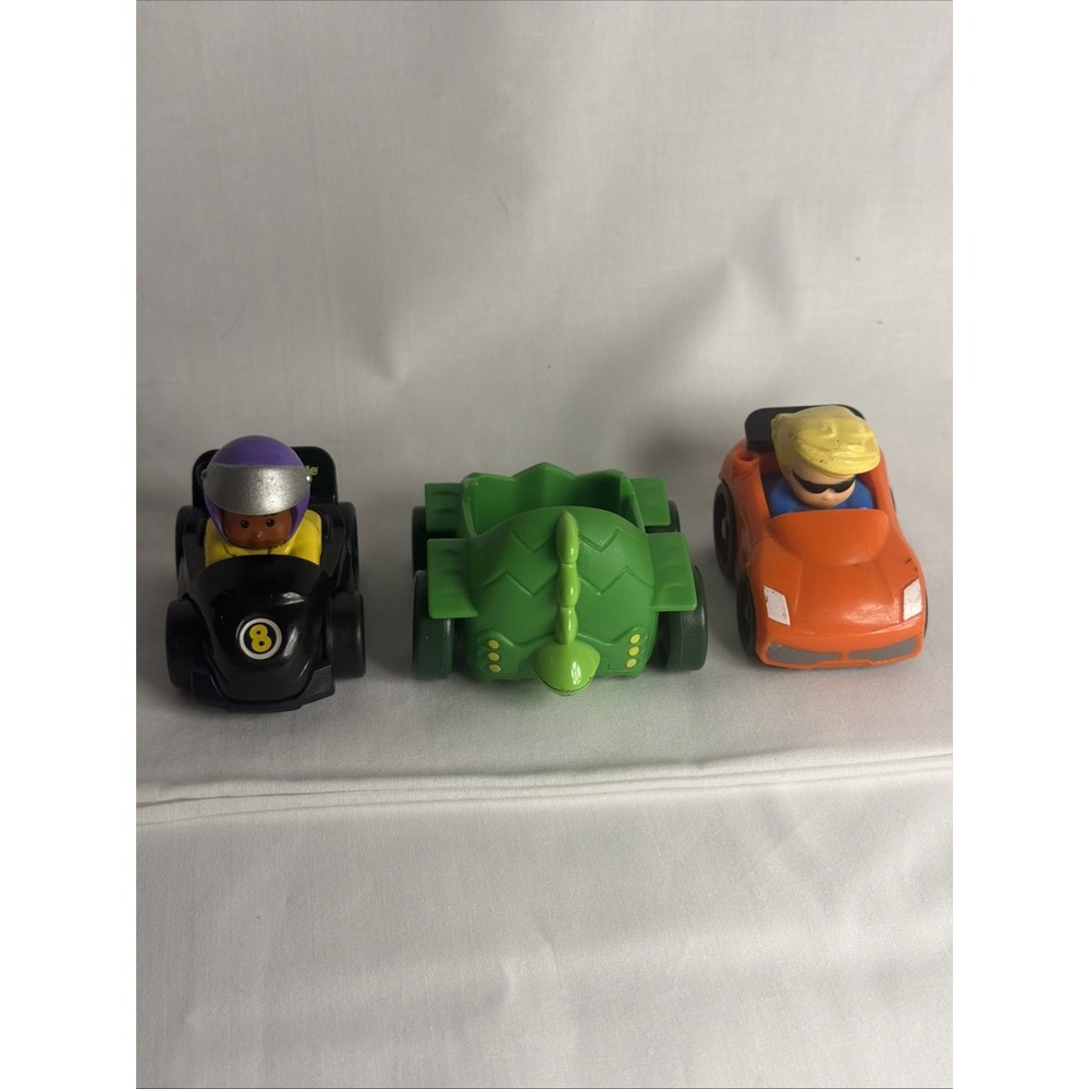 Fisher-Price Little People Wheelies lot of 3